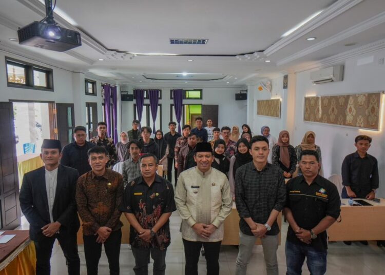 Pemko Padang Panjang menggelar Pelatihan Pemuda Pelopor (foto: Diskominfo Padang Panjang)