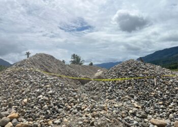 Tambang galian C ilegal di Solok Selatan.