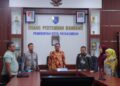 Pj Wali Kota Payakumbuh dalam rapat daring bersama Kemendagri dan Kemnaker pada Kamis (31/10)