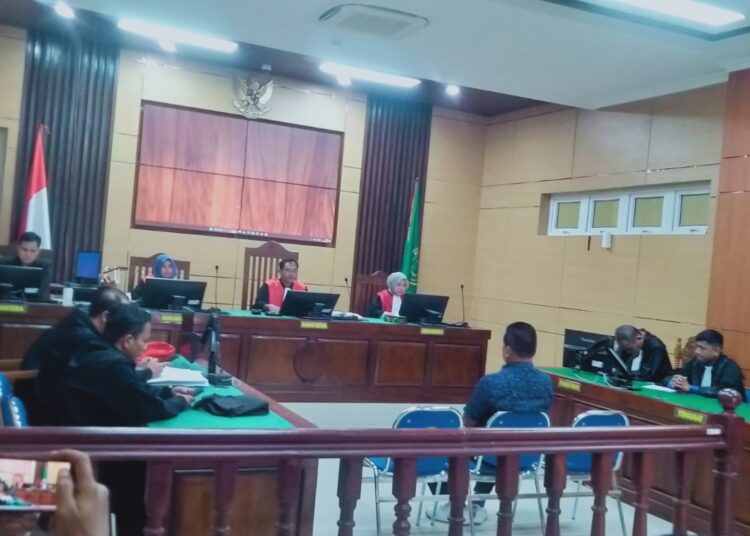 Sidang kasus perusakan APK di Padang Pariaman.