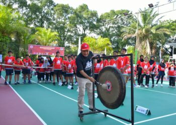 PT Semen Padang menggelar Kejurnas Junior TdP Semen Padang Tennis Tournament 2024.