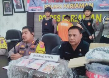 Polisi mengungkapkan dua kasus narkoba di Pariaman.