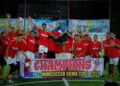 Tim Minisoccer Semen Padang Juara 1 Breezon Minisoccer SKMA I Cup Padang.