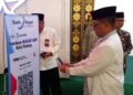 Pemko Padang meluncurkan program ASN Berwakaf (foto: Diskominfo Padang)