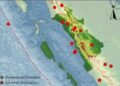 Titik gempa di Sumbar(foto: Instagram/BMKG Padang Panjang)