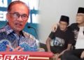 Kolase foto: Perdana Menteri Malaysia, Anwar Ibrahim di acara silaturahmi dengan jajaran Kementerian Keuangan (Kemenkeu) Malaysia pada Kamis, 5 Desember 2024 (Malaysia Gazette)