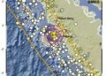 Titik koordinat gempa Senin (9/12). Sumber: BMKG