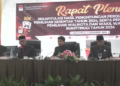 Rapat Pleno KPU Bukittinggi pada Rabu (4/12)/(foto: Habil/Sumbarkita.di)