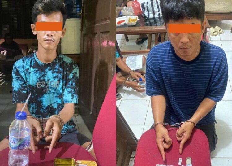 Dua pelaku penyalahgunaan narkoba di Mentawai diamankan polisi. Ist