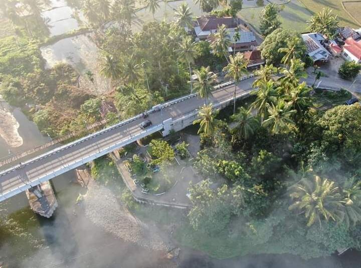 Jembatan Lubuak Tano di Kabupaten Padang Pariaman (foto: Ist)