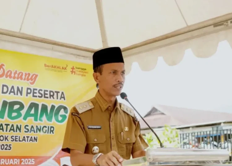 Wakil Bupati Solok Selatan Yulian Efi membuka Musrenbang Kecamatan Sangir, Senin