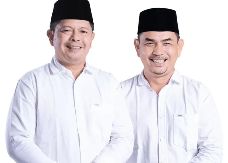 Pasangan calon Bupati dan Wakil Bupati Pasaman nomor urut 1, Welly Suhaery-Parulian Dalimunte. Ist