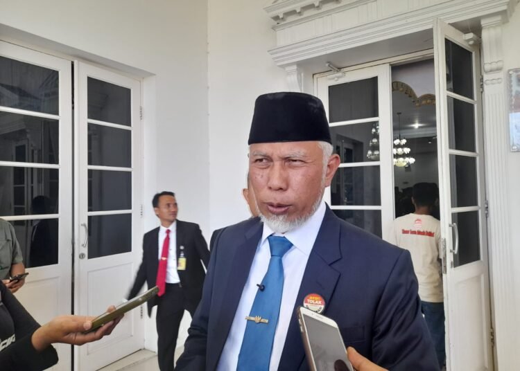 Gubernur Sumbar Mahyeldi