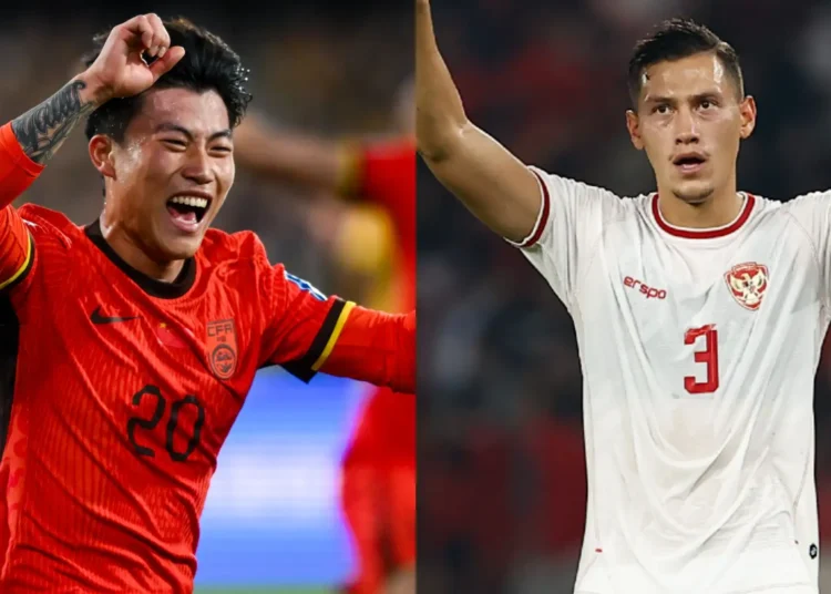 Laga Timnas Indonesia vs China digelar Kamis (5/6) pukul 20.45 WIB