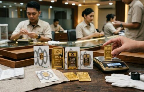 Harga Emas Antam Hari Ini Bertengger di Rp2.668.000 per Gram