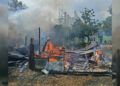 Api Mengamuk di Pasaman, Tiga Rumah Ludes Terbakar