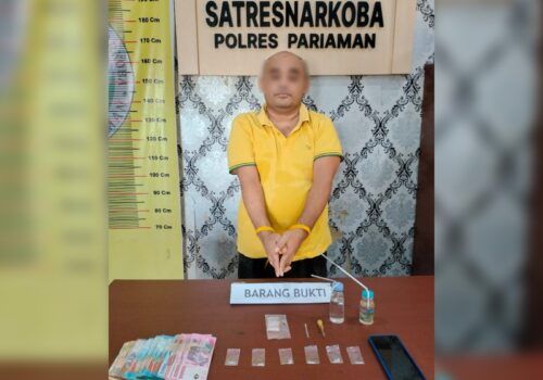 Beli Sabu-Sabu di Halaman Masjid di Padang Pariaman, Pria di Pariaman Ditangkap