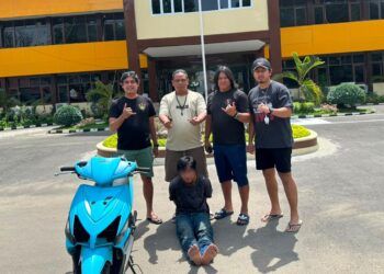Jual Motor Curian kepada Polisi, Maling di Padang Ditangkap