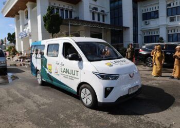 Pemko Pariaman Luncurkan Layanan Antar Jemput Pasien Gratis, Gunakan Mobil Listrik