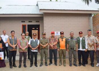 PT Semen Padang Apresiasi BNPB Gunakan Sepablock untuk Huntap Mandiri di Sumbar