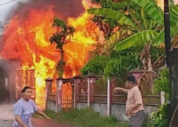 Video: Kebakaran Landa Payakumbuh, Asap Hitam Membubung Tinggi