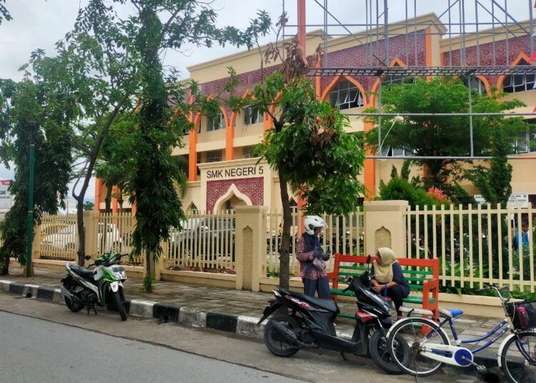 Tampak luar SMKN 5 Padang. Foto: Tangkapan layar Google Maps