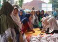 Gerakan Pangan Murah di Padang Panjang Diserbu Warga