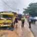 Truk Los dan Truk Typer Tabrakan di Jalan Lintas Sumatera Dharmasraya, Korban 2 Orang