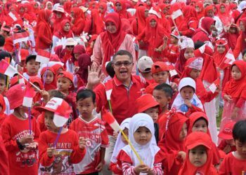 Ribuan Anak Meriahkan Gebyar PAUD di Payakumbuh