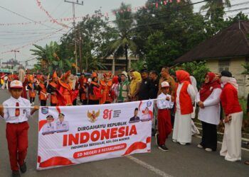Pawai Alegoris HUT ke-81 RI di Payakumbuh, Pelajar hingga Niniak Mamak Tampil Meriah