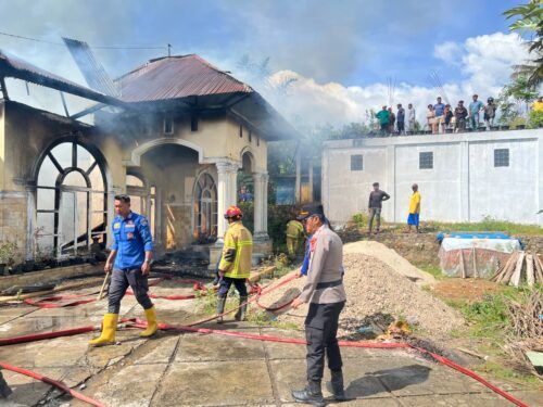 Rumah Petani di Lima Puluh Kota Hangus Terbakar, Kerugian Ditaksir Rp1 Miliar