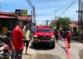 Bangunan Minimarket di Padang Hangus Dilalap Api