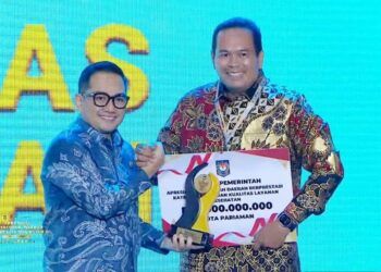 Raih Terbaik I Akses dan Kualitas Layanan Kesehatan, Pemko Pariaman Dapat Bantuan Rp2 Miliar