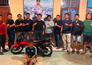 Pemuda di Dharmasraya Curi Motor Temannya yang Pergi ke Kamar Mandi