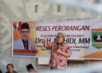Ketua DPRD Sumbar Muhidi Serap Aspirasi Warga Padang, Dorong Penguatan Kualitas SDM dan Keterampilan Generasi Muda
