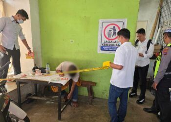 Sesosok Mayat Pria Ditemukan di Gudang SPBU Padang