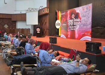 Donor Darah HUT RI dan Kota Padang, PT Semen Padang Kumpulkan 326 Kantong