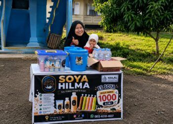 Berawal dari Kesukaan Anak, Soya Hilma di Agam Produksi Susu Kedelai Tanpa Pengawet Beromzet Jutaan