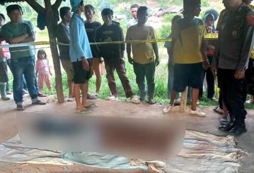 Seorang Pria Tewas Tergantung di Pabrik Batu Bata di Tanah Datar