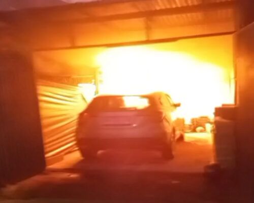 Kebakaran di Asrama Polri Bukittinggi, Satu Honda HR-V dan Dua Motor Hangus