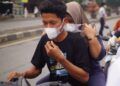 Kualitas Udara Dharmasraya Tidak Sehat, Warga Diimbau Pakai Masker