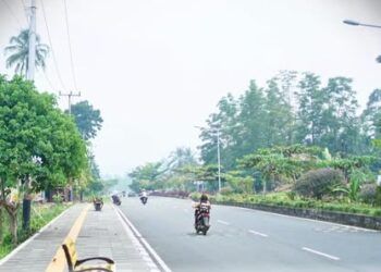 Kabut Asap Karhutla Melanda Solok Selatan, Pemkab Imbau Warga Pakai Masker