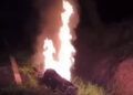 Motor Diduga Milik Pencuri Sawit di Agam Dibakar Warga
