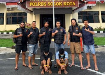 Dianiaya 3 Orang dan Ditusuk, Pemuda di Solok Pingsan Tiba di Rumah, 2 Pelaku Ditangkap