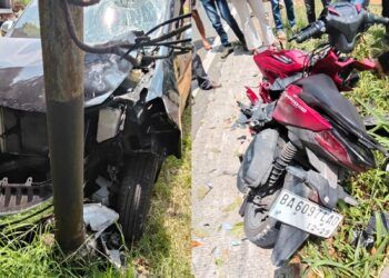 Minibus dan Motor Tabrakan di Agam, Korban 2 Orang