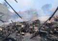 Gudang Aset Dinas Pertanian Pesisir Selatan Terbakar, 62 Motor Dinas Hangus