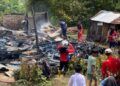 Rumah Kayu Terbakar di Agam, Uang dan Stok Padi Ikut Hangus, Emas 50 Gram Ditemukan