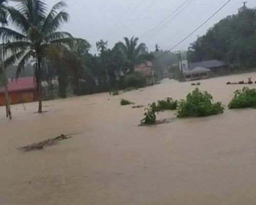 Sungai Meluap, Belasan Rumah di Pasaman Terendam Banjir