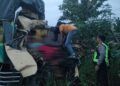 Truk Asal Sumbar Kecelakaan di Riau, 2 Orang Tewas, 2 Lainnya Luka Berat
