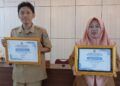 Mal Pelayanan Publik Dharmasraya Beri Penghargaan kepada Dua Petugas Terbaik